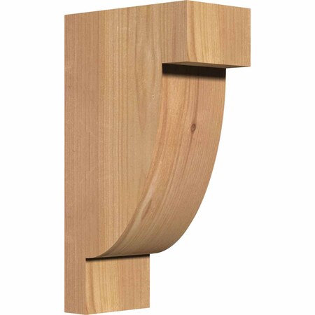 Ekena Millwork Alpine Smooth Corbel, Western Red Cedar, 5 1/2"W x 10"D x 18"H COR06X10X18ALP00SWR